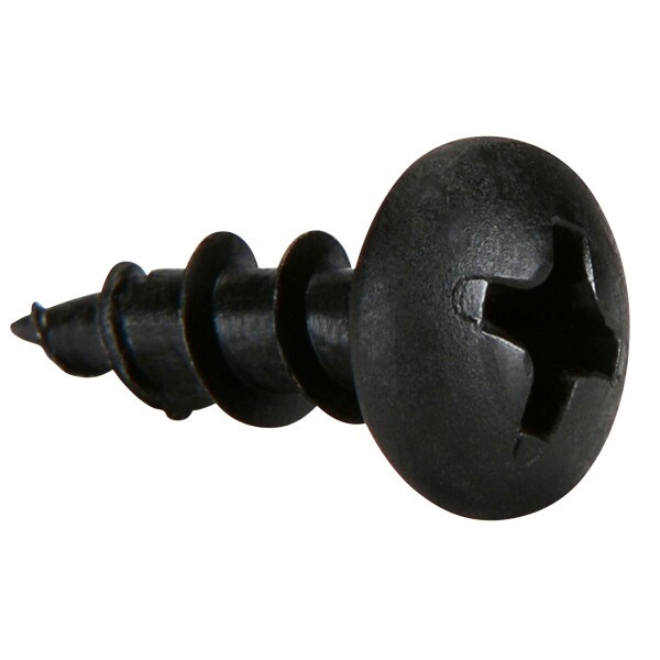 Main product image for #8 x 1/2" Deep Thread Pan Head Screws Black 100 Pcs. 081-420